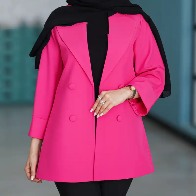 مانتو کتی زنانه السانا مدل رخساره کد 154780