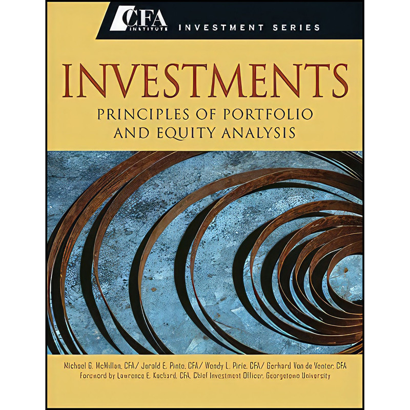 کتاب Investments اثر Wendy L. Pirie and Jerald E. Pinto انتشارات Wiley India