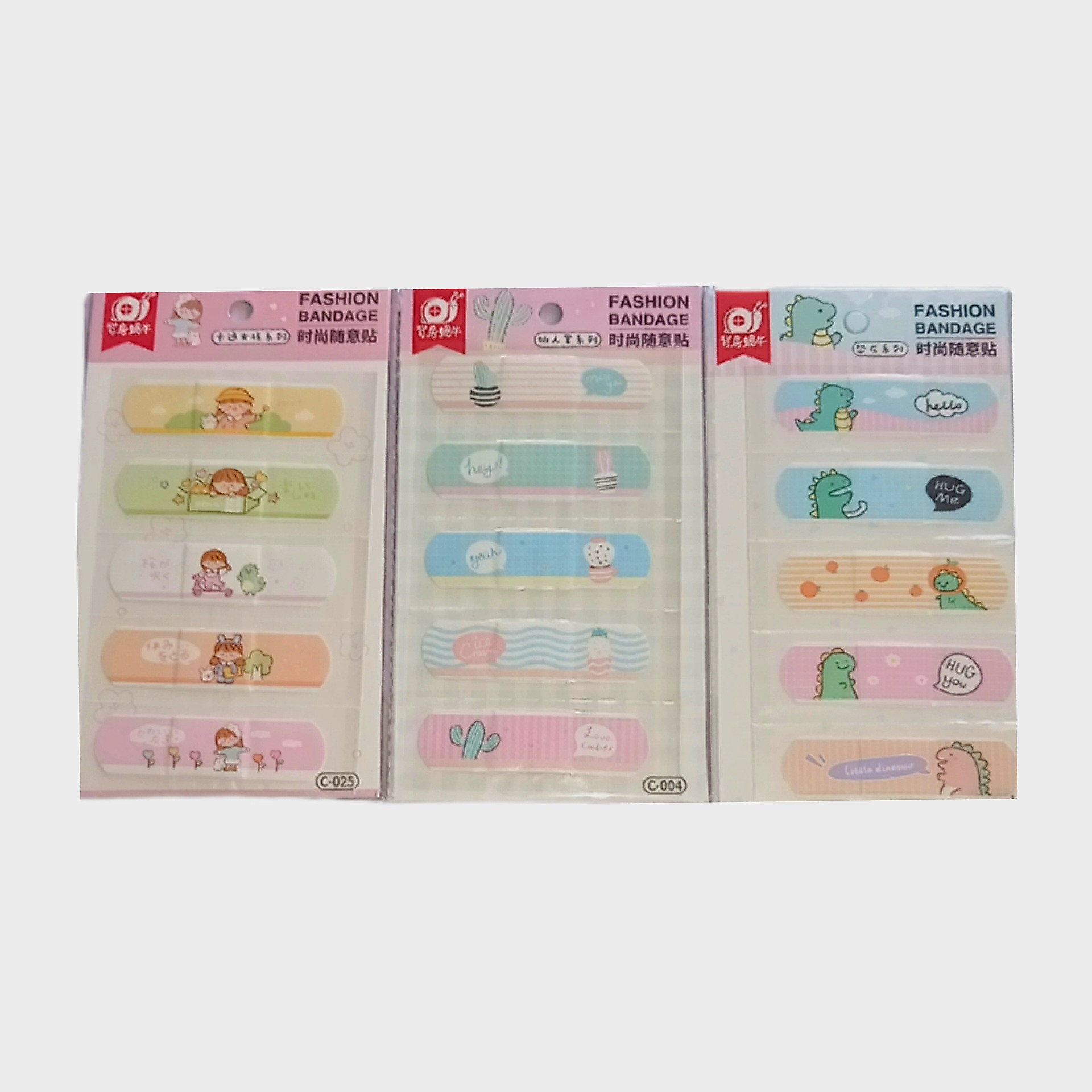 چسب زخم مدل فانتزی 3 بسته 15 عددی