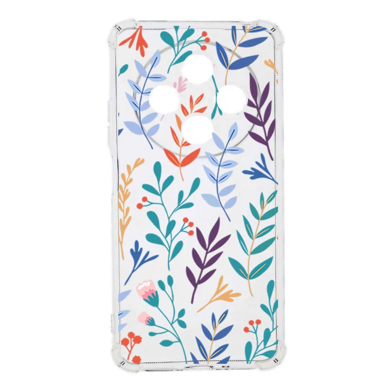 کاور طرح Tiny Leaves مناسب برای گوشی موبایل شیائومی Redmi 14C / Poco C75