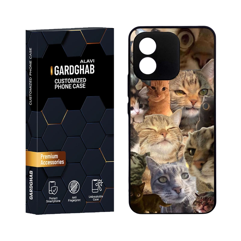 کاور گارد قاب علوی مدل دورژله حیوانات مناسب برای گوشی موبایل آنر X5 4G 2023