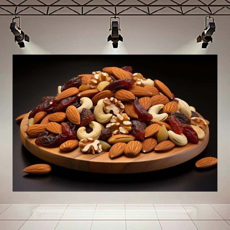 تابلو بوم طرح آجیل مدل خشکبار کد AR303205