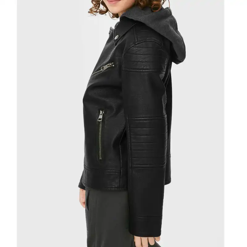 کت چرم مردانه سی اند ای مدل 2156231