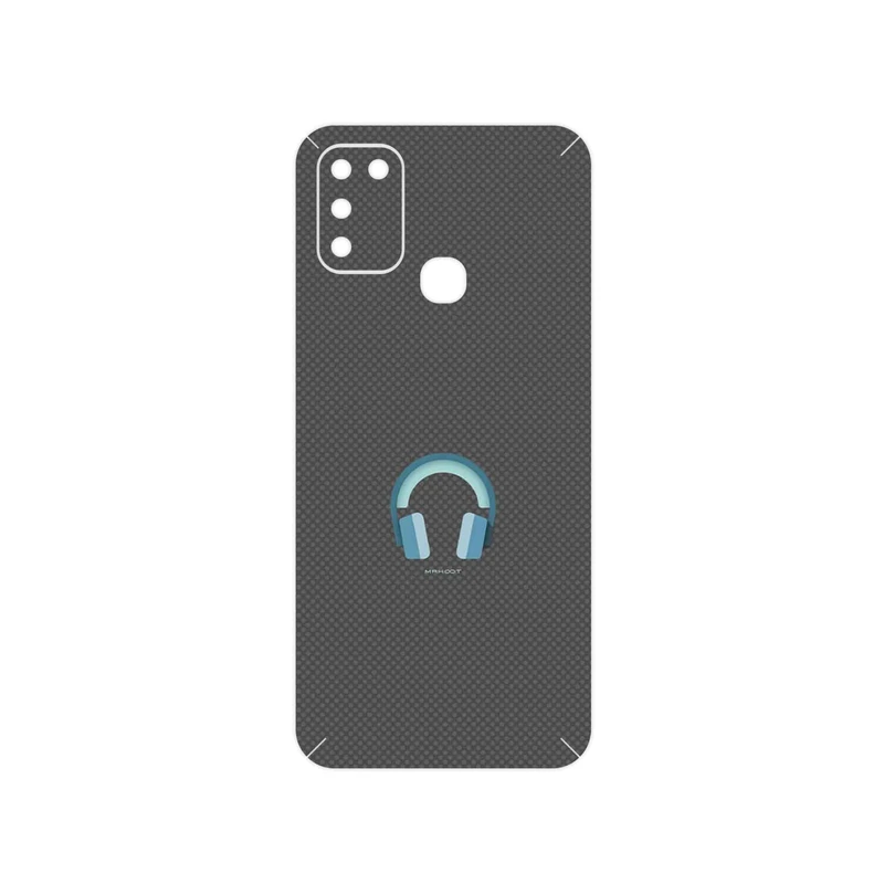 برچسب پوششی ماهوت مدل Minimal Headphone Icon مناسب برای گوشی موبایل اینفینیکس Hot 10 Play