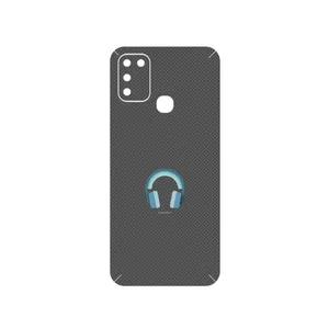 MAHOOT Minimal Headphone Icon Cover Sticker for Infinix Hot 10 Play