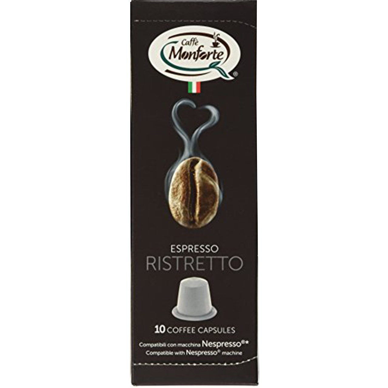 کپسول قهوه اسپرسو کافه مونفورته مدلRistretto