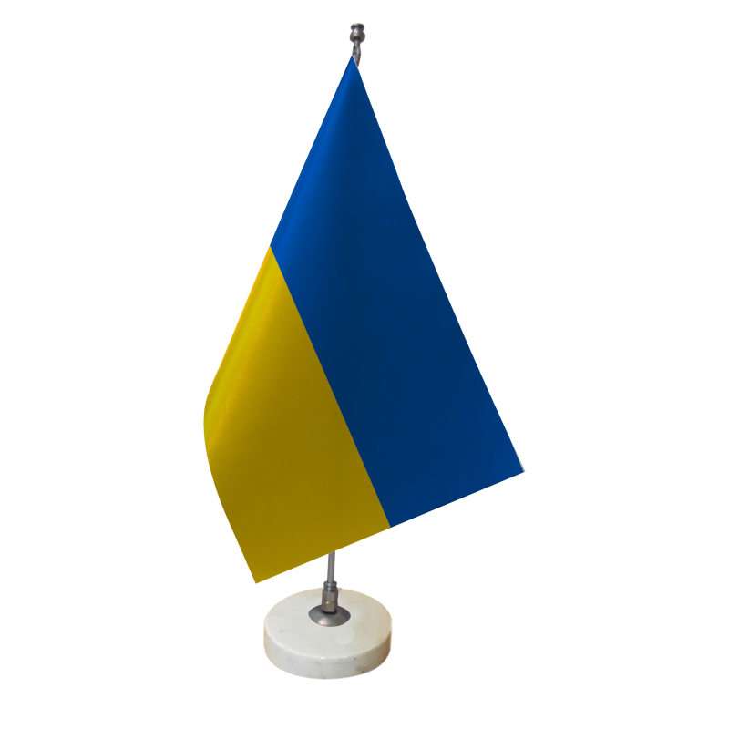 پرچم رومیزی مدل کشور اوکراین کد 2