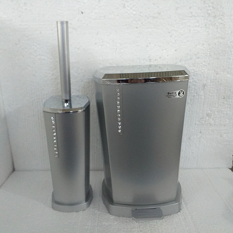 ست سطل زباله و فرچه بتیس مدل Smk987
