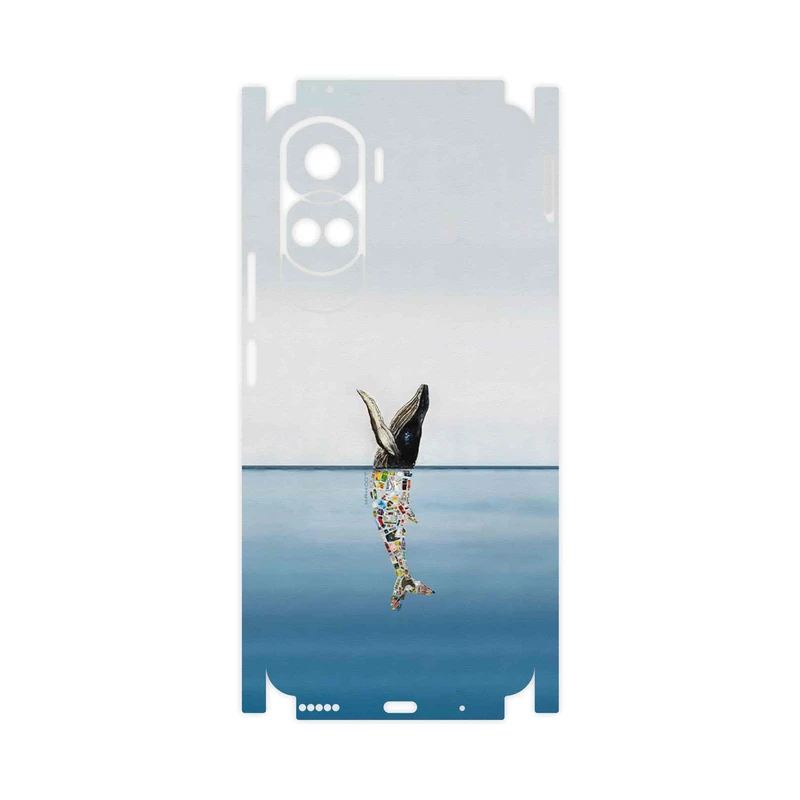 برچسب پوششی ماهوت مدل Collage of Sea Trash-FullSkin مناسب برای گوشی موبایل آنر 90 Lite