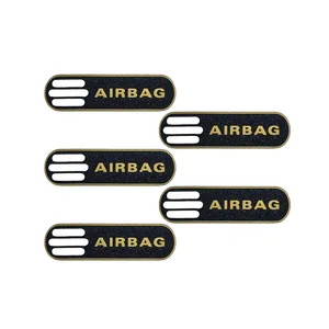 برچسب خودرو طرح ایربگ کد 10805B مناسب برای پژو 206 بسته 5 عددی