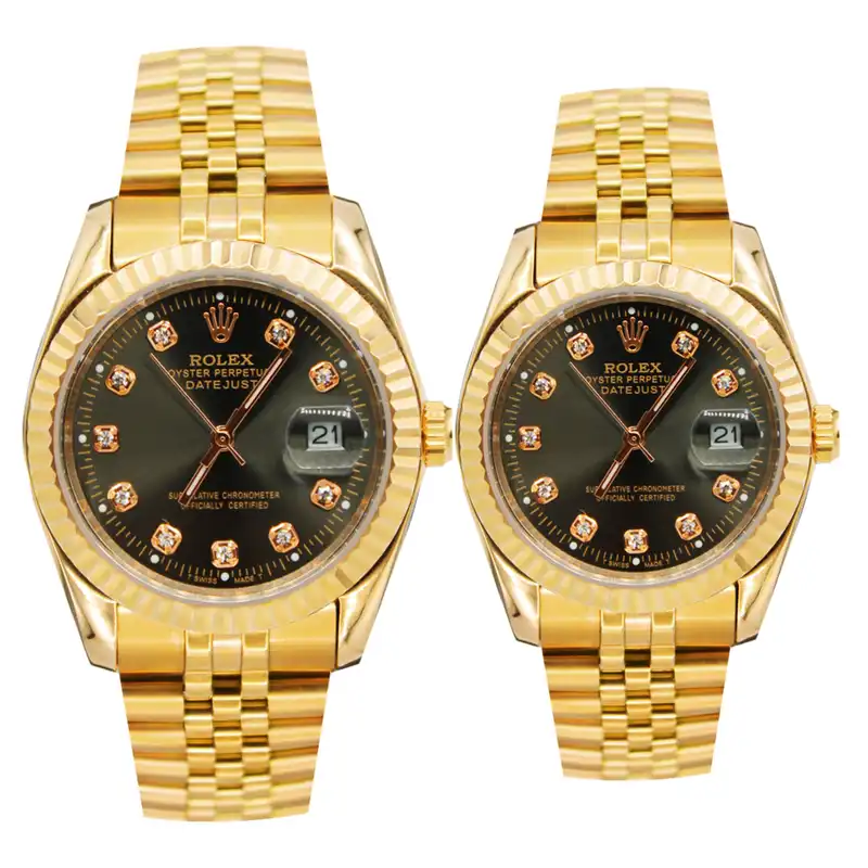 ست ساعت مچی عقربه ای زنانه و مردانه مدل 41