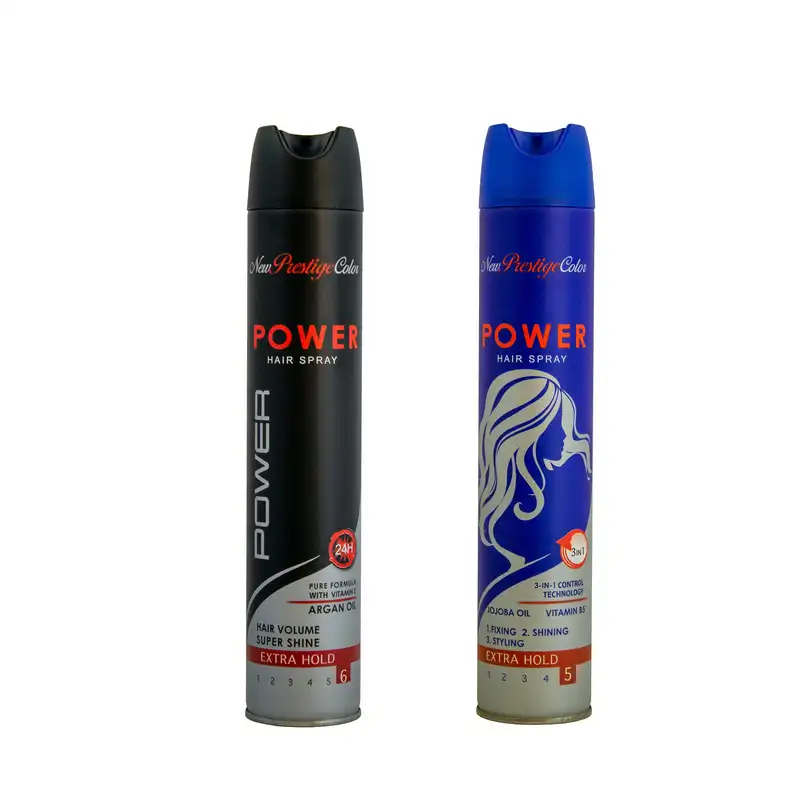 اسپری مو نیو پرستیژ کالر مدل 3in1 حجم 500 میلی لیتر به همراه اسپری مو نیو پرستیژ کالر مدل Argan Oil