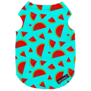 لباس سگ و گربه 27 طرح Watermelon Blue کد MH836 سایز L