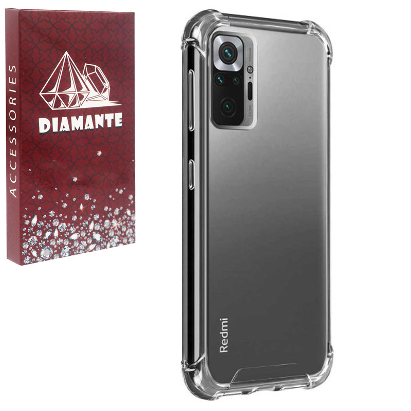 کاور دیامانته مدل ساده مناسب برای گوشی موبایل شیائومی Redmi Note 10 4G