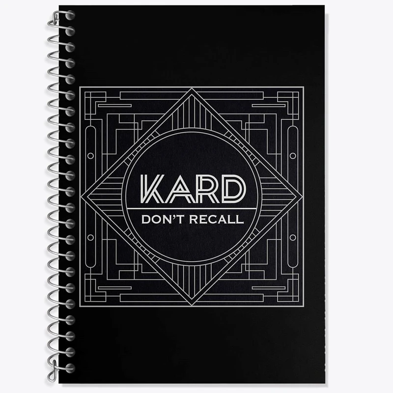 دفتر زبان 50 برگ خندالو مدل سه خط طرح گروه کارد Kard کد 20164