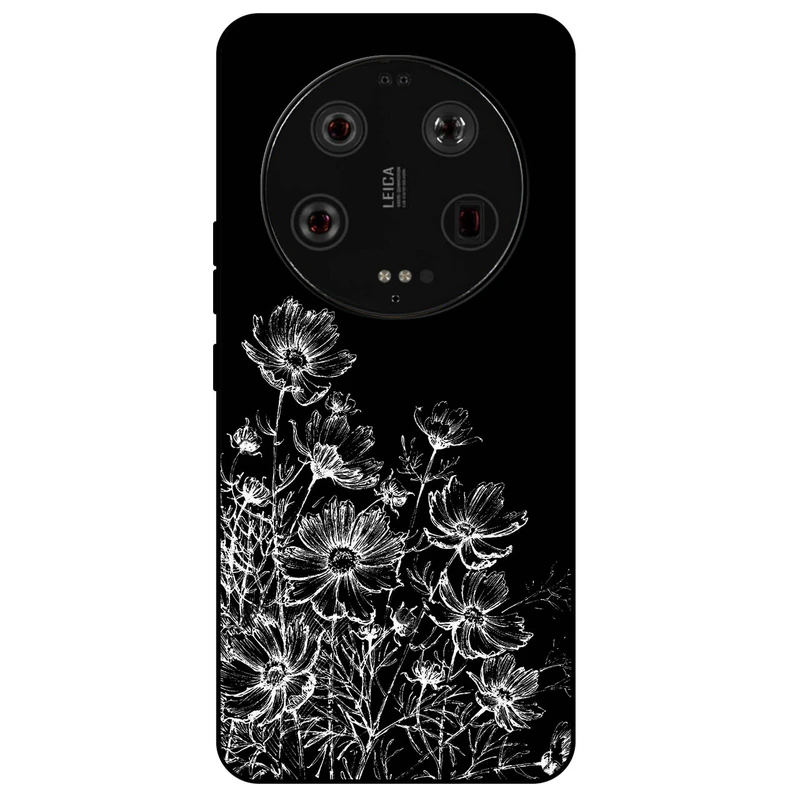 کاور مگافون طرح گل مدل 7274 مناسب برای گوشی موبایل شیائومی 13 Ultra  