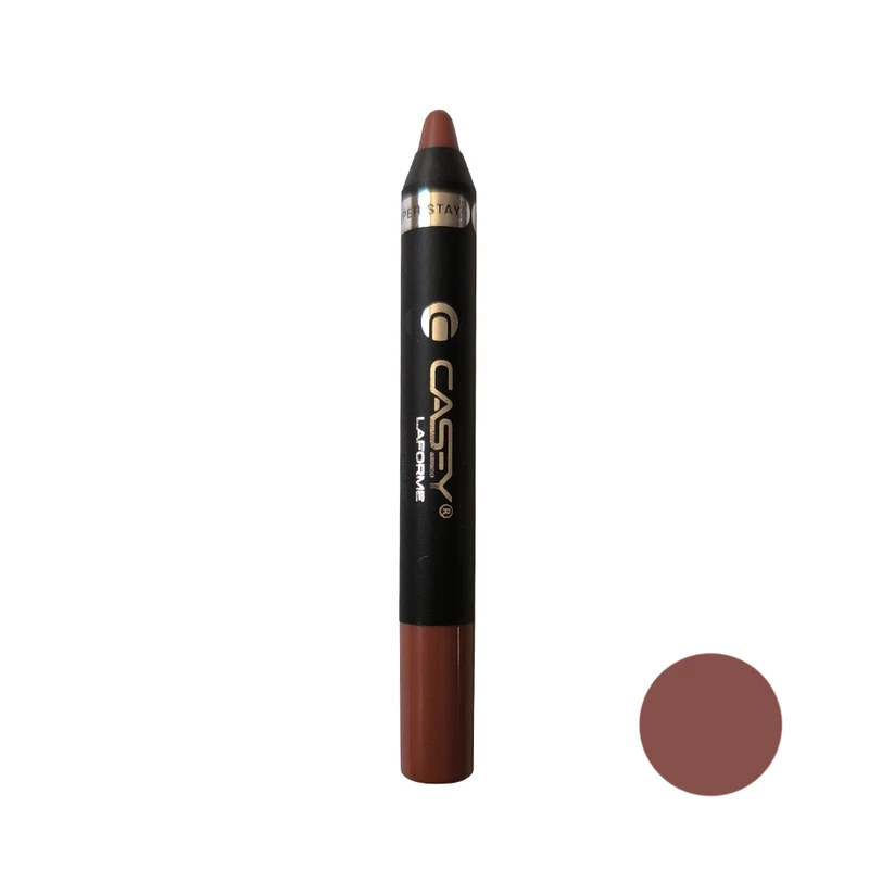 رژ لب مدادی مات مخملی مدل کیسی شماره 02