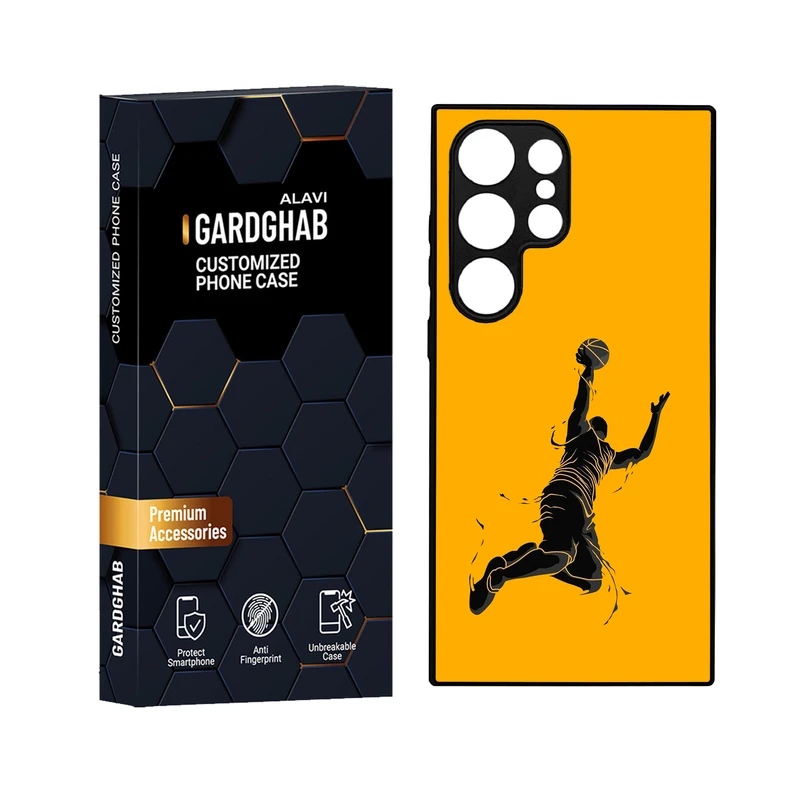 کاور گارد قاب علوی مدل دور ژله ای مناسب برای گوشی موبایل سامسونگ Galaxy S24 Ultra