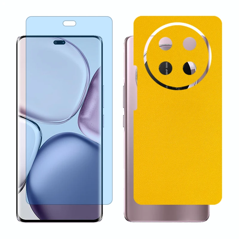 محافظ صفحه نمایش مات آنتی بلو گلس مدل Together مناسب برای گوشی موبایل آنر X9c به همراه برچسب پوششی