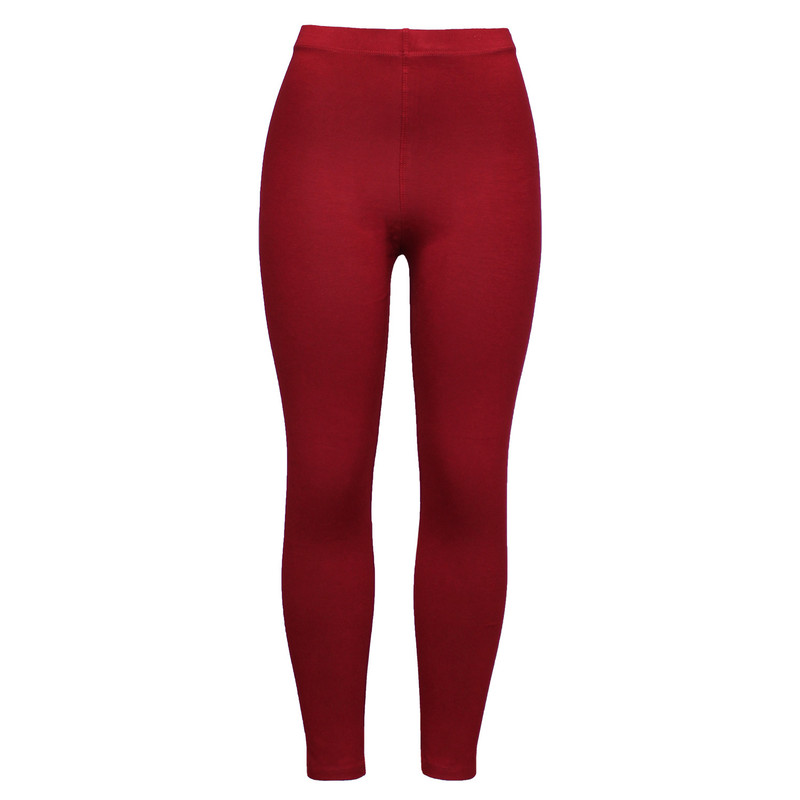 لگینگ زنانه کد 996121 رنگ زرشکی