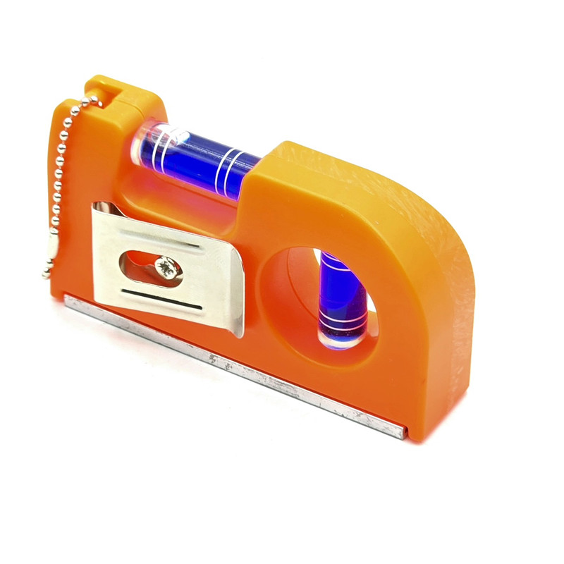 تراز جیبی باس مدل گیره دار کد 8 سانت