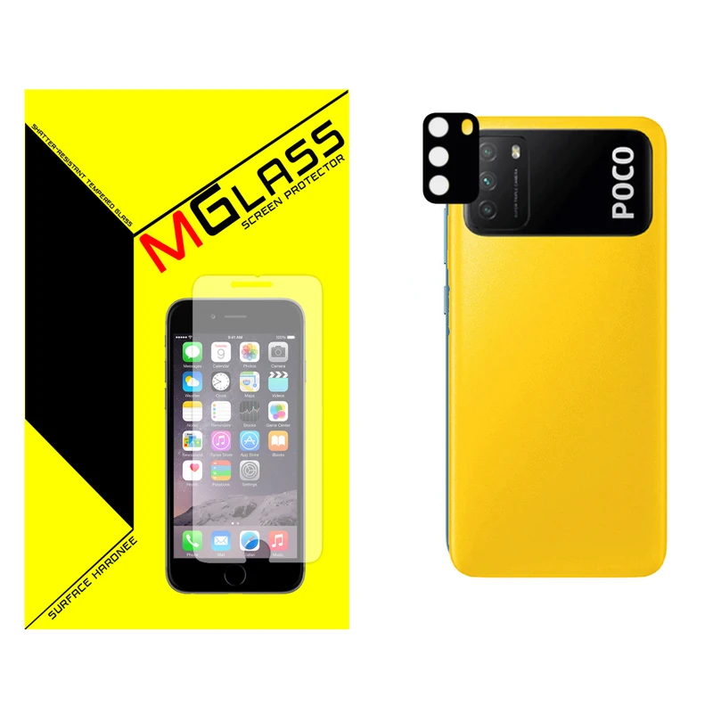 محافظ لنز دوربین ام گلس مدل MGL-01 مناسب برای گوشی موبایل شیائومی POCO M3