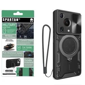 Spartan Magnet Ring Strap Cover for Huawei Pura 70 Ultra