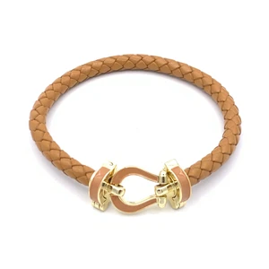دستبند چرمی زنانه مدل equestrian01
