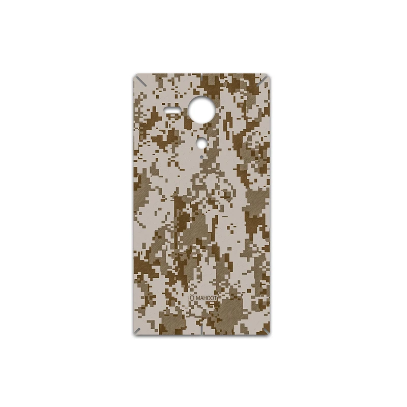 برچسب پوششی ماهوت مدل Army-Desert-Pixel مناسب برای گوشی موبایل سونی Xperia SP