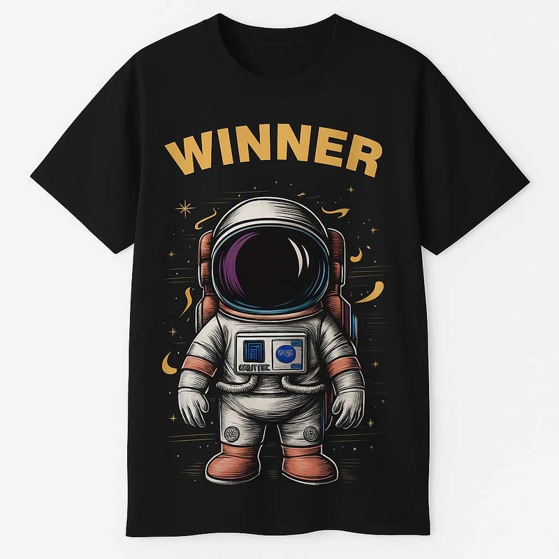 تی‌شرت آستین کوتاه مردانه پاد آفرین مدل برنده کد 1554