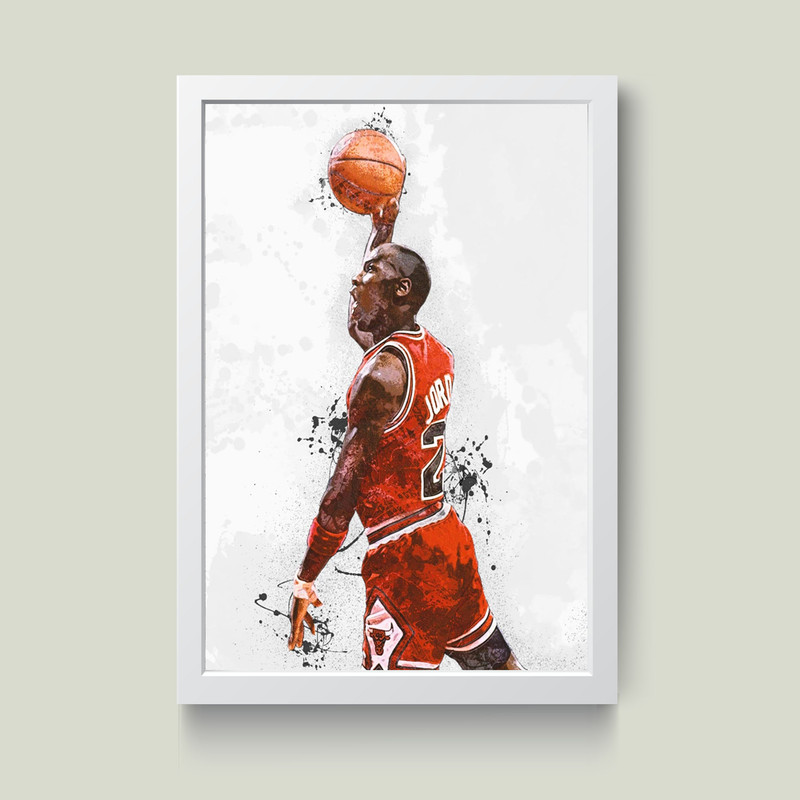 تابلو مدل مایکل جردن Michael Jordan کد S0129-w تابلو مدل مایکل جردن Michael Jordan کد S0129-w