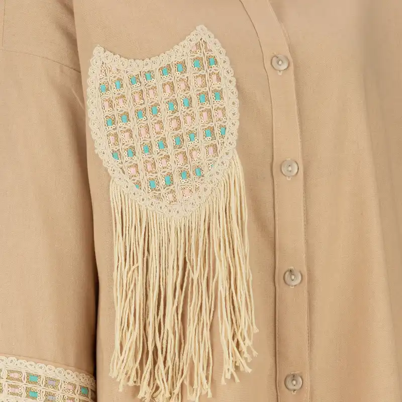 مانتو زنانه السانا مدل دایانا کد 183608