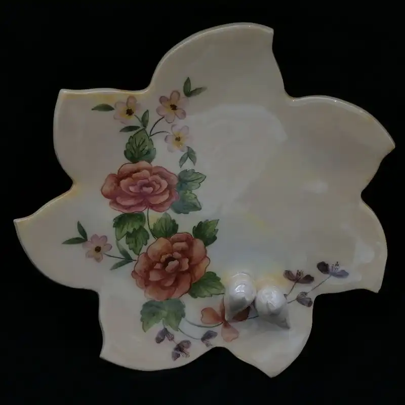 شیرینی خوری سرامیکی هیوا طرح رز کد 11017775