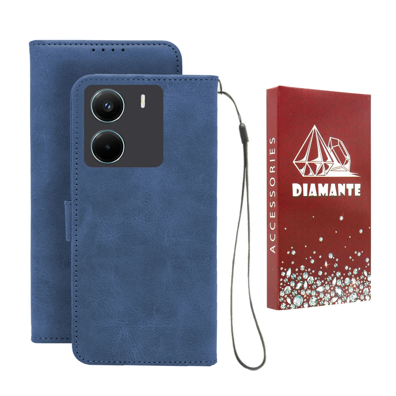 کیف کلاسوری دیامانته مدل Scusa Rd مناسب برای گوشی موبایل شیائومی Poco X7 Pro به همراه بند آویز