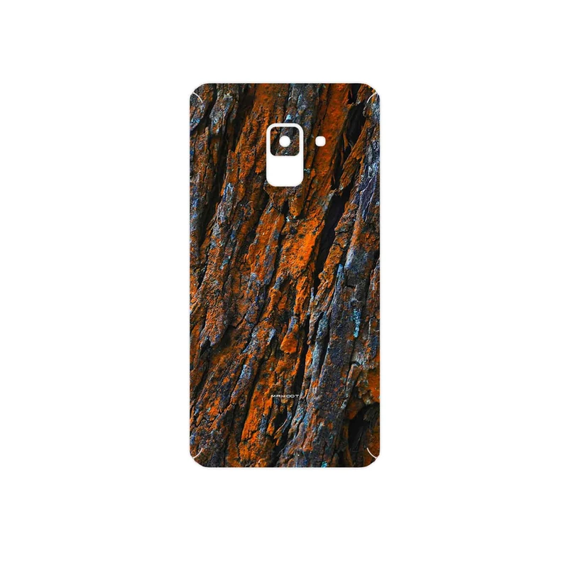 برچسب پوششی ماهوت مدل Wood Texture 6 مناسب برای گوشی موبایل سامسونگ Galaxy A8 2018