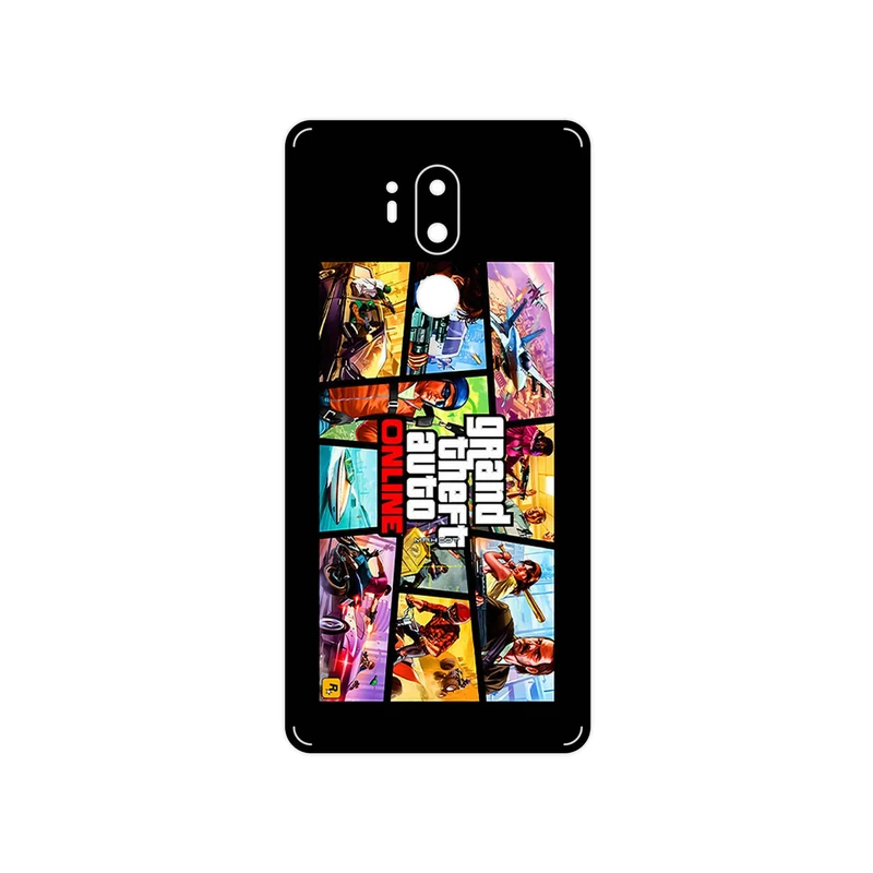 برچسب پوششی ماهوت مدل GTA Online Game Series مناسب برای گوشی موبایل ال جی G7 PLUS THINQ