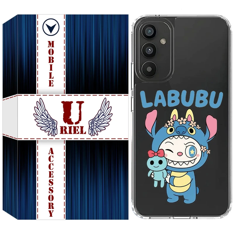 کاور یوریل مدل Clear کد 112 طرح لبوبو Labubu مناسب برای گوشی موبایل سامسونگ Galaxy A04S