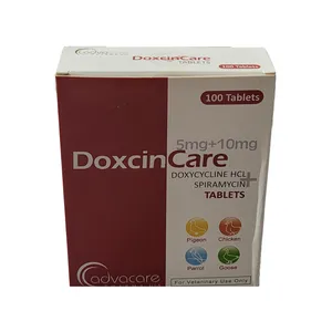 قرص ترکیبی پرندگان مدل Doxcincare بسته 100 عددی 