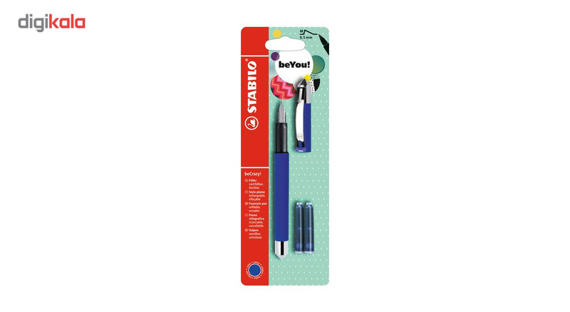 خودنویس استابیلو مدل BeCrazy طرح Uni Colors قطر نوشتار M خودنویس استابیلو مدل BeCrazy طرح Uni Colors قطر نوشتار M