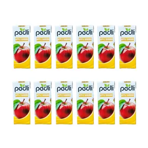 آبمیوه سیب موز پدلی - 200 میلی لیتر بسته 12 عددی