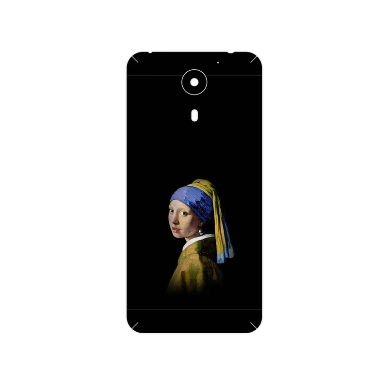 برچسب پوششی ماهوت مدل Girl with a Pearl Earring of Vermeer مناسب برای گوشی موبایل جی ال ایکس Aria