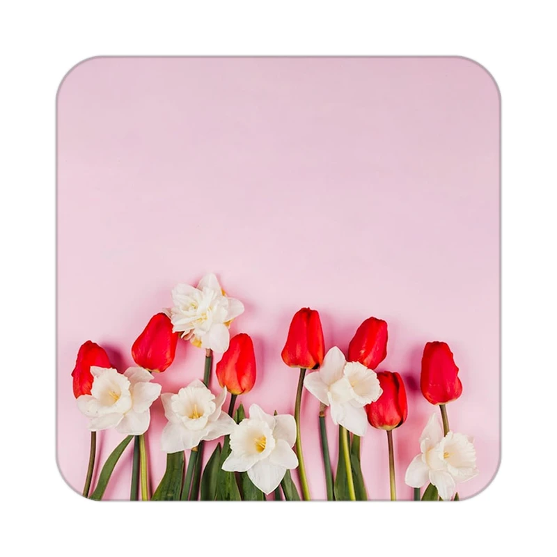 زیر لیوانی کاکتی طرح گل مدل mp17116