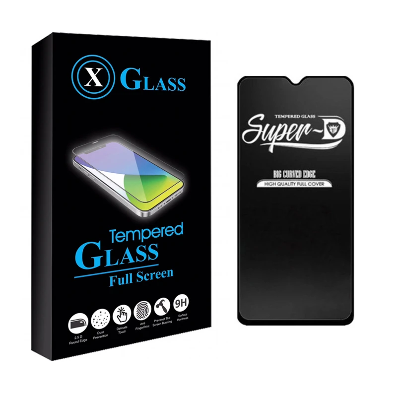 محافظ صفحه نمایش ایکس گلس مدل سوپر دی مناسب برای گوشی موبایل سامسونگ GALAXY M12