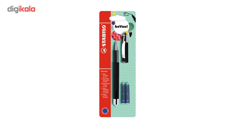خودنویس استابیلو مدل BeCrazy طرح Uni Colors قطر نوشتار M خودنویس استابیلو مدل BeCrazy طرح Uni Colors قطر نوشتار M