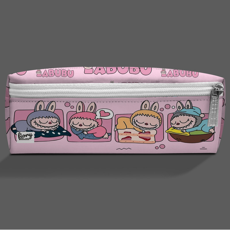 جامدادی مستر راد مدل سه زیپ طرح عروسک لابوبو کد 2847 fiory