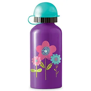 قمقمه کروکودیل کریک مدل Eco Kids Flowers ظرفیت 400 میلی لیتر