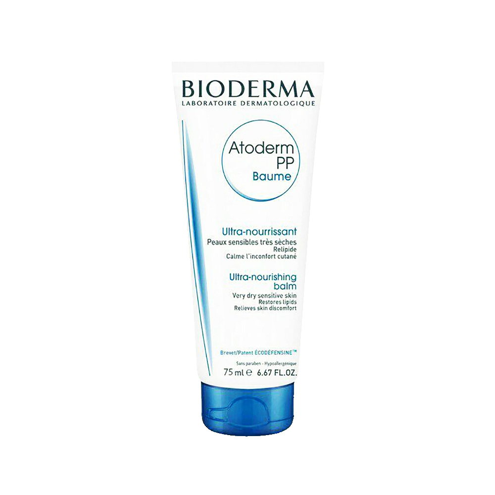 کرم مرطوب کننده بایودرما مدل Atoderm baume حجم 75 میلی لیتر