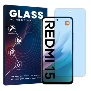 Glass Eye Care model blue cut screen protector suitable for Xiaomi Redmi 15 4G mobile phone