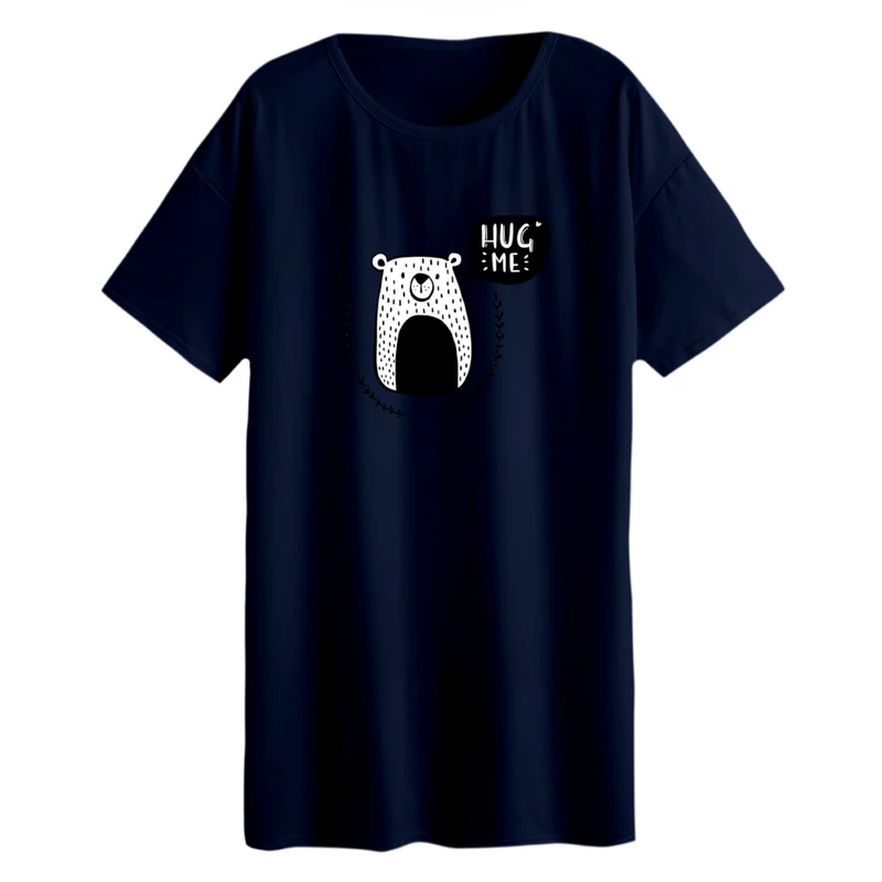 تی شرت لانگ زنانه مدل بغلم کن