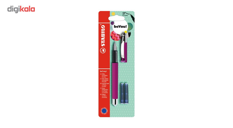 خودنویس استابیلو مدل BeCrazy طرح Uni Colors قطر نوشتار M خودنویس استابیلو مدل BeCrazy طرح Uni Colors قطر نوشتار M